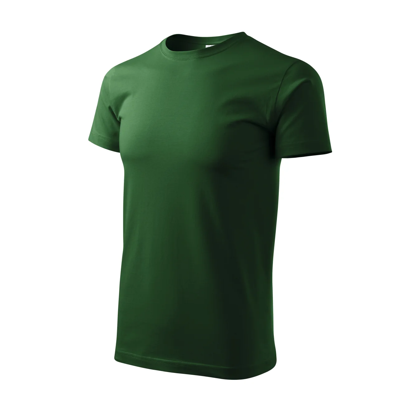 t-shirt-unisex-137-06-malfini-4 Koszulka unisex Malfini Heavy New 137 zieleń butelkowa - obrazek 1