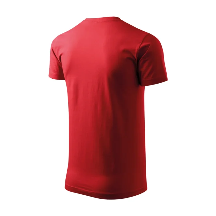 Koszulka unisex Malfini Heavy New 137 czerwona - obrazek 5