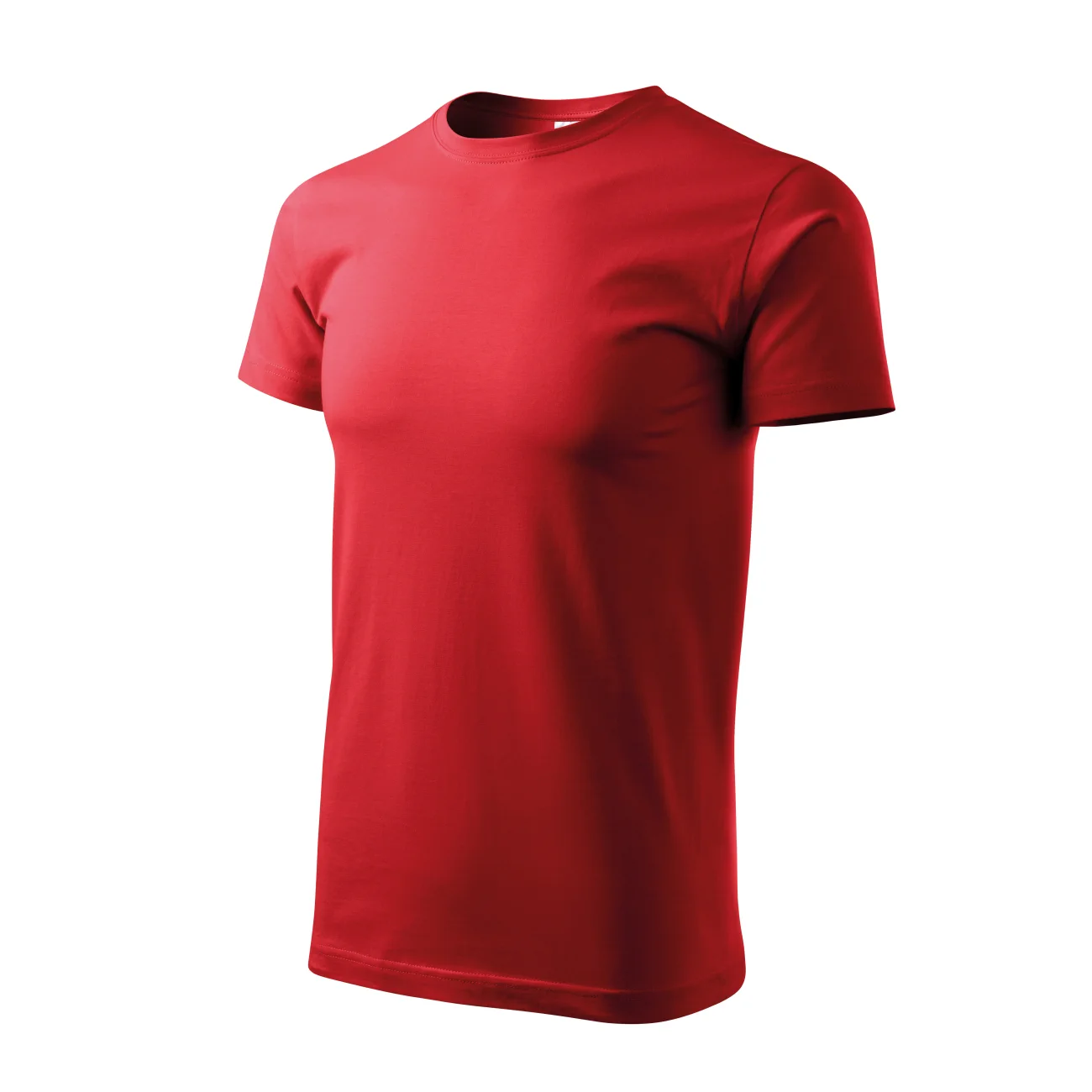 t-shirt-unisex-137-07-malfini-3 Koszulka unisex Malfini Heavy New 137 czerwona - obrazek 1