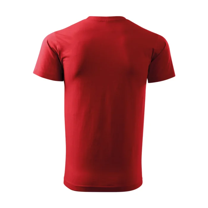 Koszulka unisex Malfini Heavy New 137 czerwona - obrazek 4