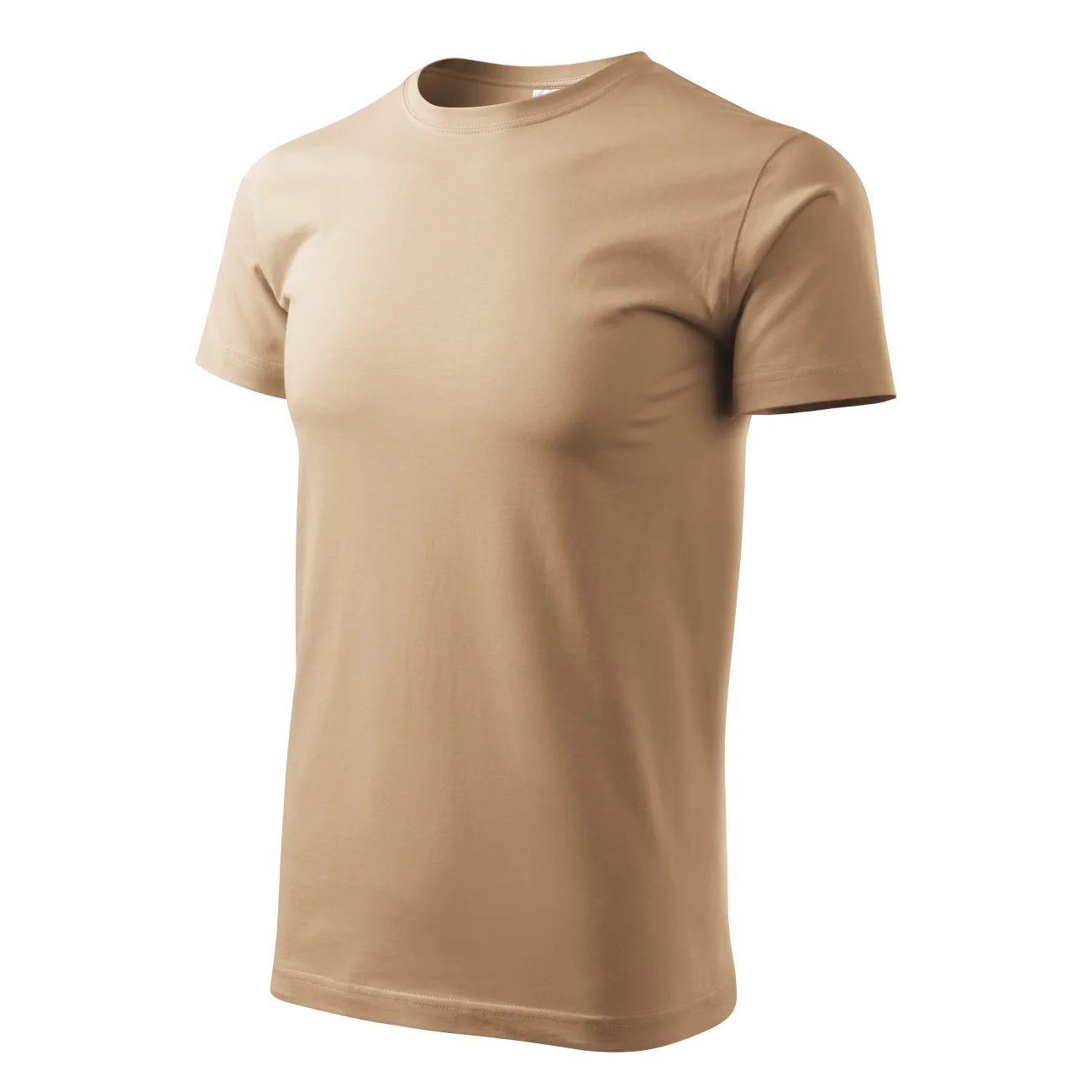 t-shirt-unisex-137-08-malfini-4 Koszulka unisex Malfini Heavy New 137 piaskowa - obrazek 1