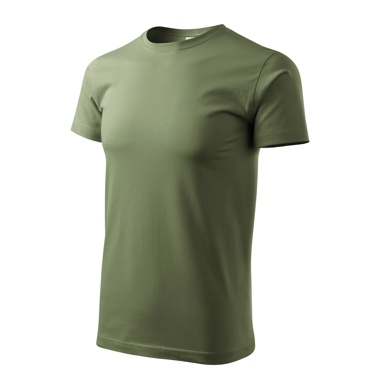 t-shirt-unisex-137-09-malfini-4 Koszulka unisex Malfini Heavy New 137 khaki - obrazek 1