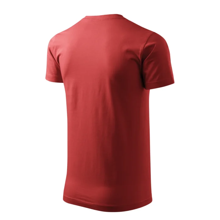 Koszulka unisex Malfini Heavy New 137 bordowa - obrazek 4