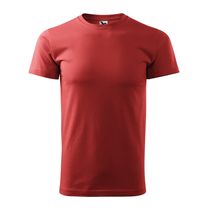 Koszulka unisex Malfini Heavy New 137 bordowa - obrazek 2