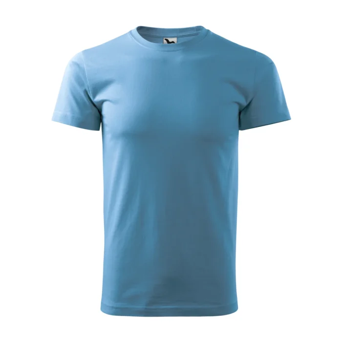 Koszulka unisex Malfini Heavy New 137 lazurowa - obrazek 2