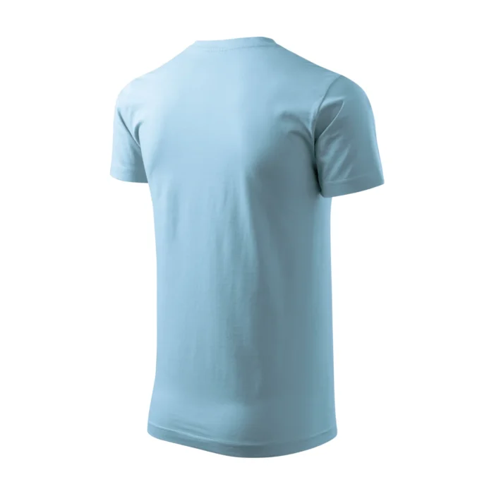 Koszulka unisex Malfini Heavy New 137 błękitna - obrazek 4
