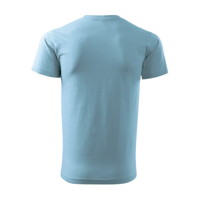 Koszulka unisex Malfini Heavy New 137 błękitna - obrazek 3