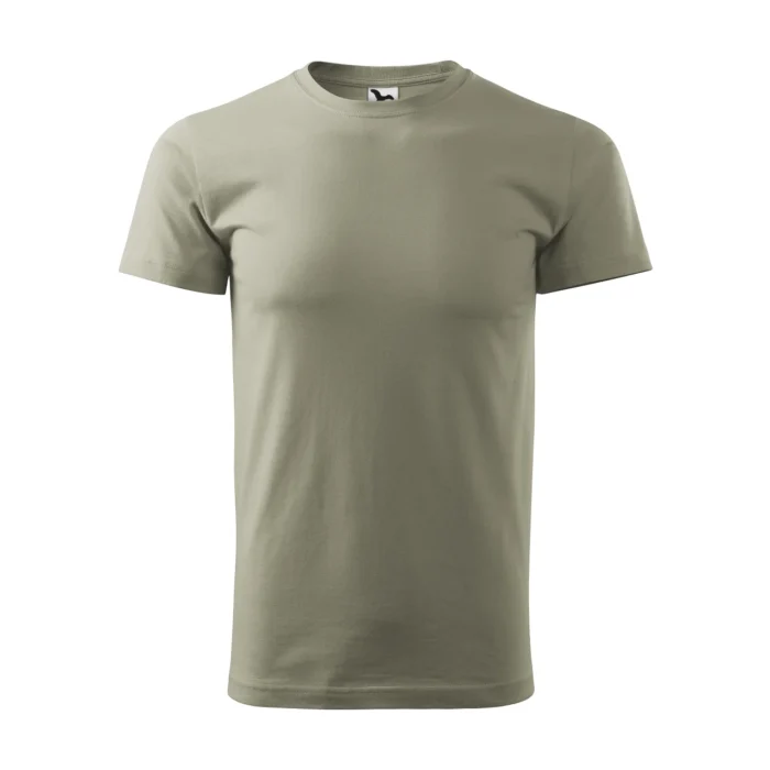 Koszulka unisex Malfini Heavy New 137 jasny khaki - obrazek 2