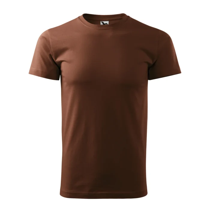 Koszulka unisex Malfini Heavy New 137 czekoladowa - obrazek 2