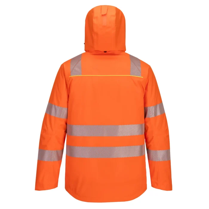 Zimowa kurtka ostrzegawcza DX461 pomarańczowa - obrazek 4