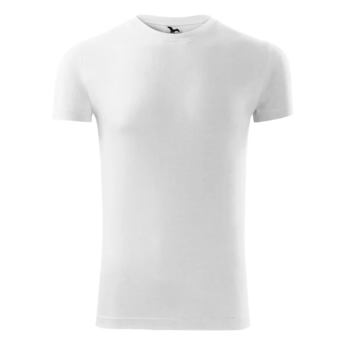 Koszulka męska slim-fit Malfini Viper 143 biała - obrazek 2