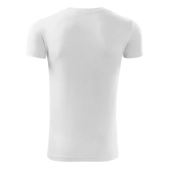 Koszulka męska slim-fit Malfini Viper 143 biała - obrazek 3