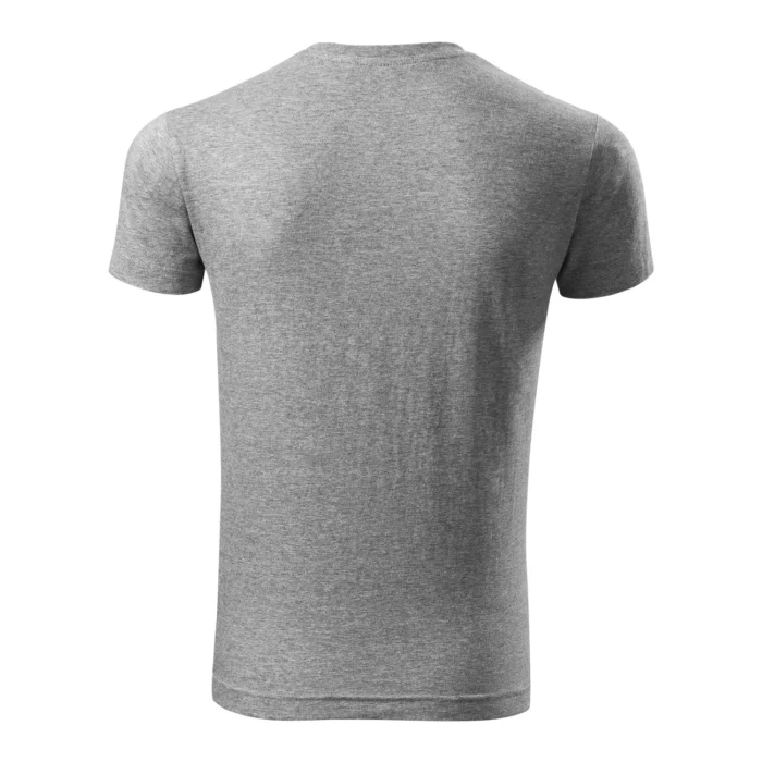 Koszulka męska slim-fit Malfini Viper 143 ciemnoszary melanż - obrazek 3
