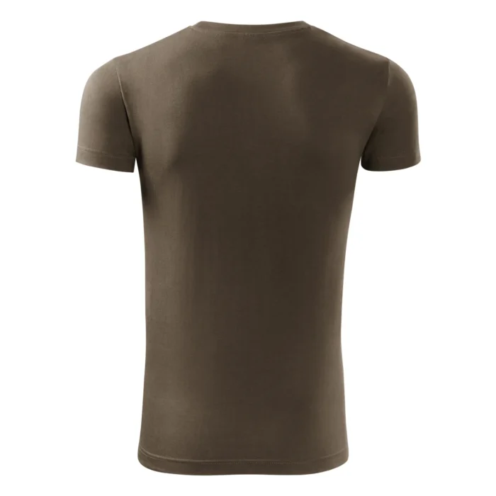 Koszulka męska slim-fit Malfini Viper 143 army - obrazek 3