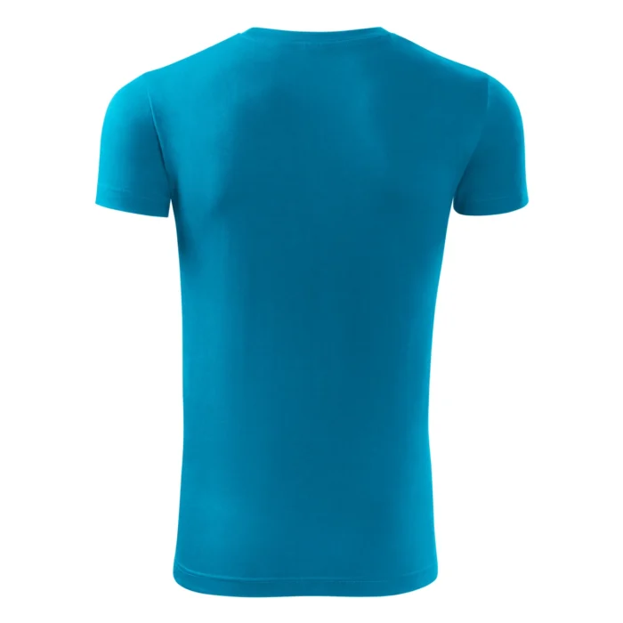 Koszulka męska slim-fit Malfini Viper 143 turkus - obrazek 3