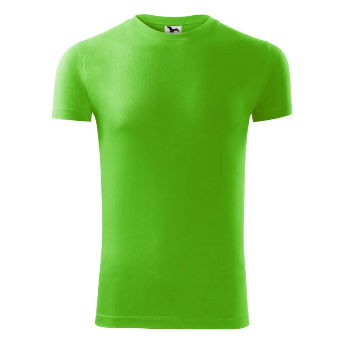 Koszulka męska slim-fit Malfini Viper 143 zielone jabłko - obrazek 2