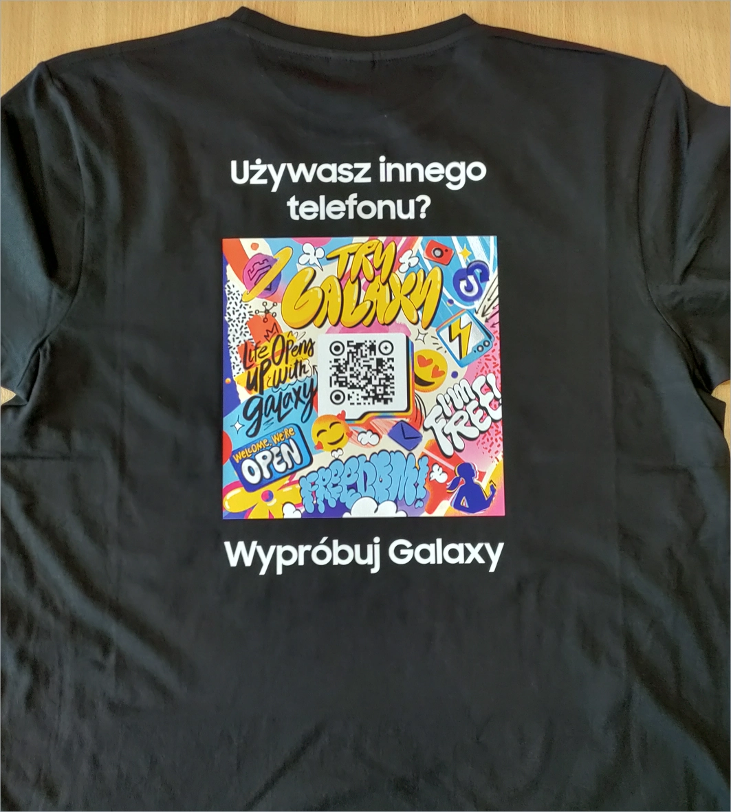 Nadruk DTF na odzieży