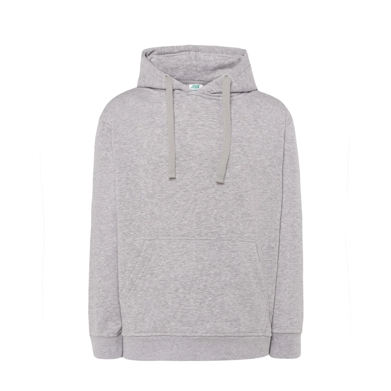 bluza-jhk-swra-kng-as-przod.webp Bluza męska z kapturem JHK SWRAKNG jasnoszary melanż - obrazek 1