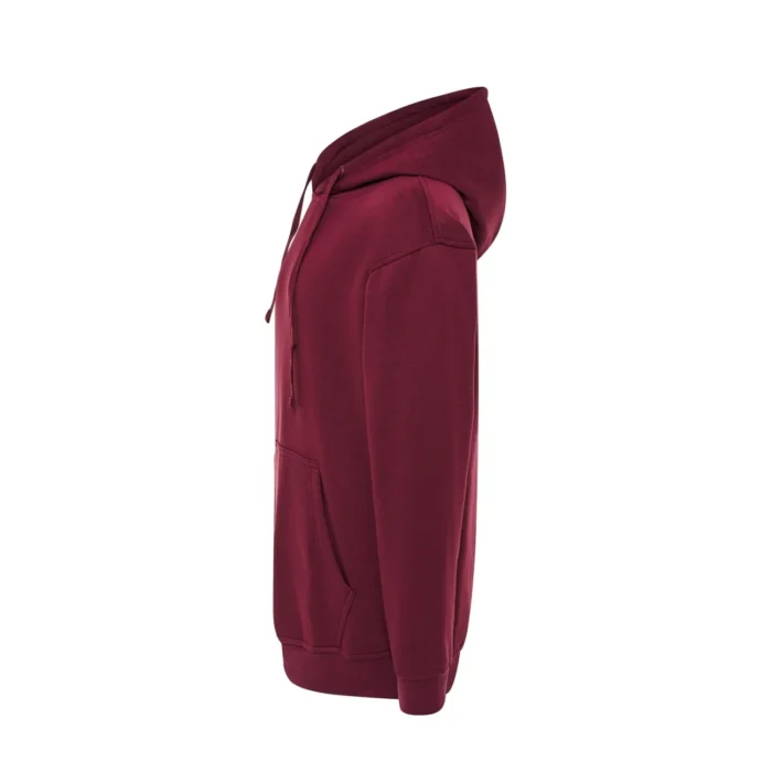 Bluza męska z kapturem JHK SWRAKNG burgundowa - obrazek 2