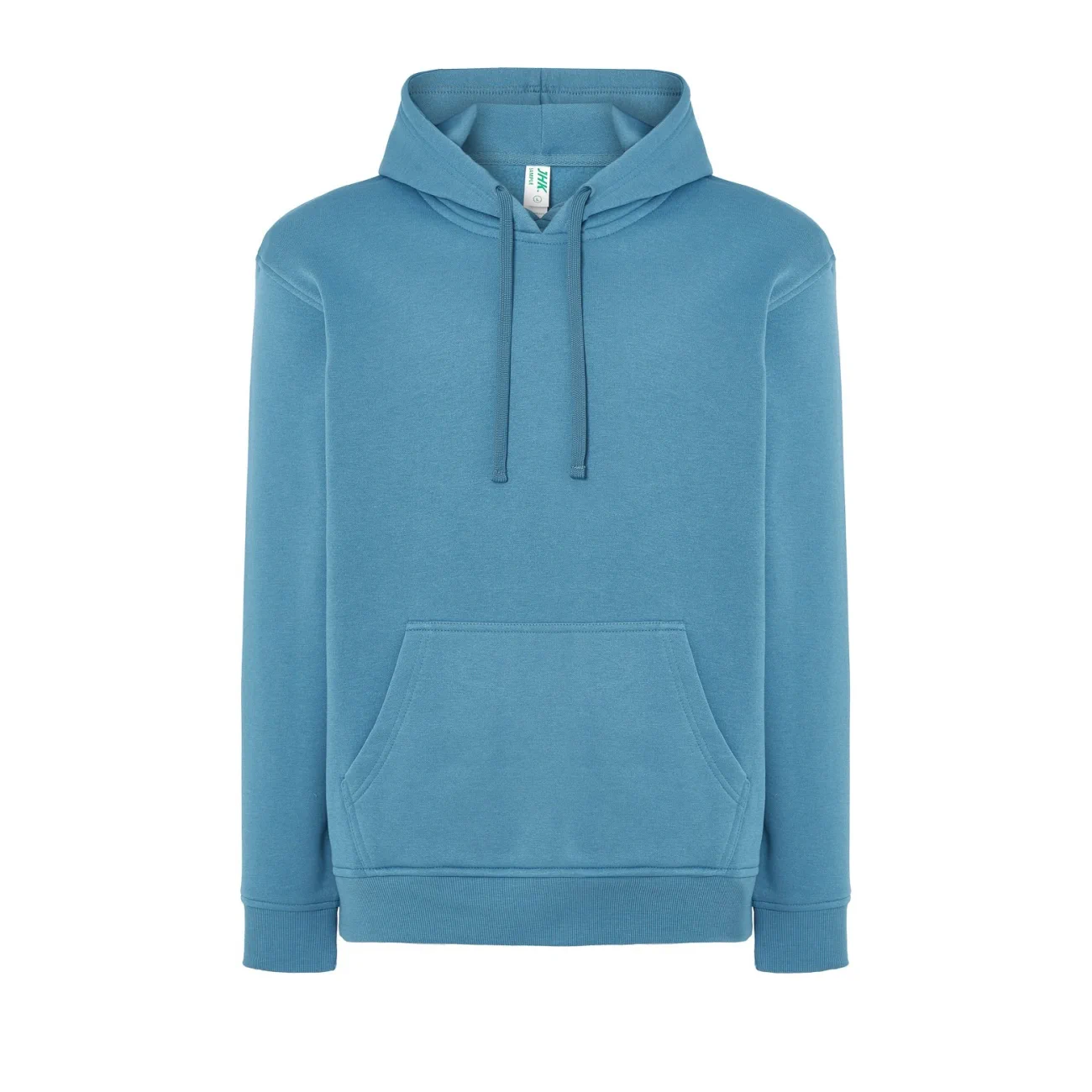bluza-jhk-swra-kng-pb-przod.webp Bluza męska z kapturem JHK SWRAKNG petrol blue - obrazek 1