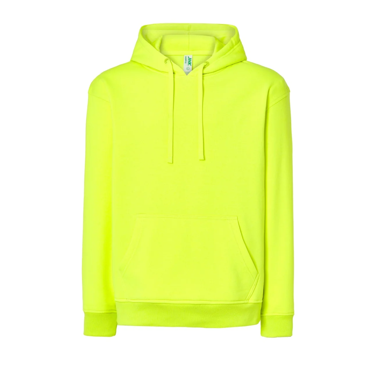 bluza-jhk-swra-kng-syf-przod.webp Bluza męska z kapturem JHK SWRAKNG złota fluo - obrazek 1