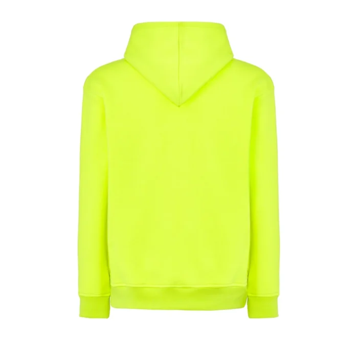 Bluza męska z kapturem JHK SWRAKNG złota fluo - obrazek 3