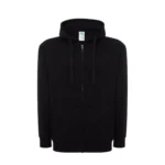 Bluza rozpinana z kapturem JHK SWUAHOOD czarna