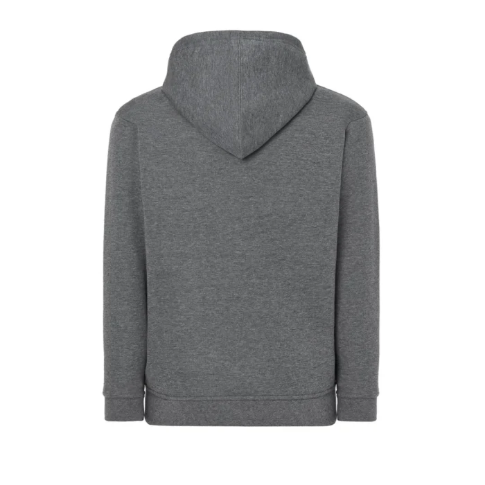 Bluza rozpinana z kapturem JHK SWUAHOOD ciemnoszary melanż - obrazek 2