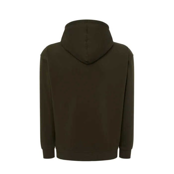 Bluza rozpinana z kapturem JHK SWUAHOOD khaki - obrazek 2