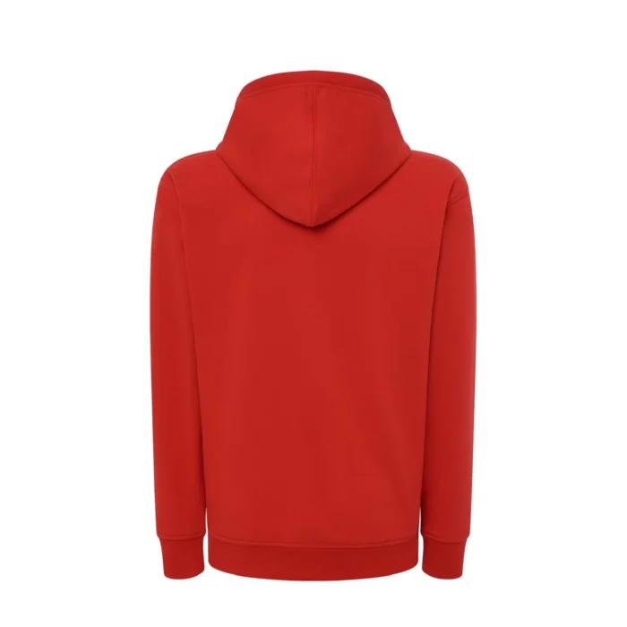 Bluza rozpinana z kapturem JHK SWUAHOOD czerwona - obrazek 2