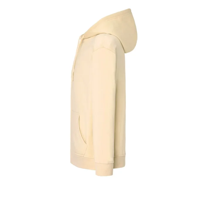 Bluza rozpinana z kapturem JHK SWUAHOOD butter cream - obrazek 3