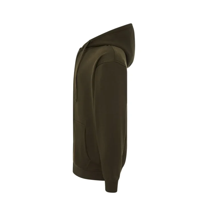 Bluza rozpinana z kapturem JHK SWUAHOOD khaki - obrazek 3