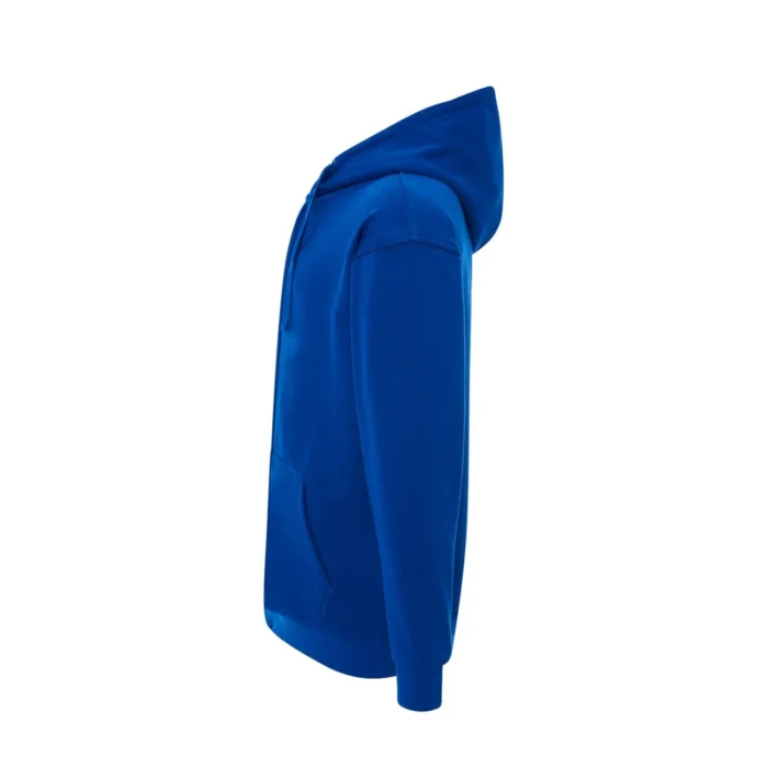 Bluza rozpinana z kapturem JHK SWUAHOOD chabrowa - obrazek 3