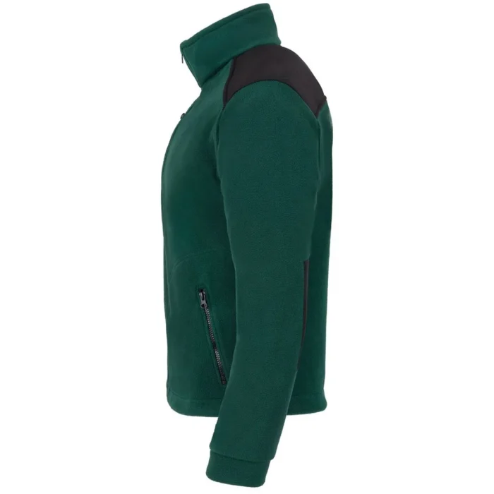 Polar męski JHK FLRA340 Premium zielono butelkowo-czarny - obrazek 2