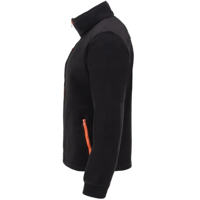 Polar męski JHK FLRA340 Premium czarno-pomarańczowy - obrazek 3