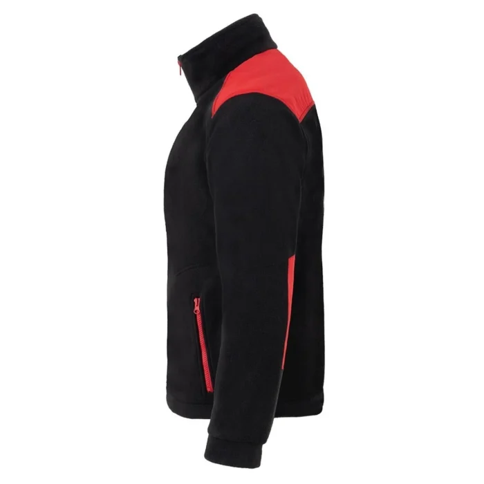 Polar męski JHK FLRA340 Premium czarno-czerwony - obrazek 3