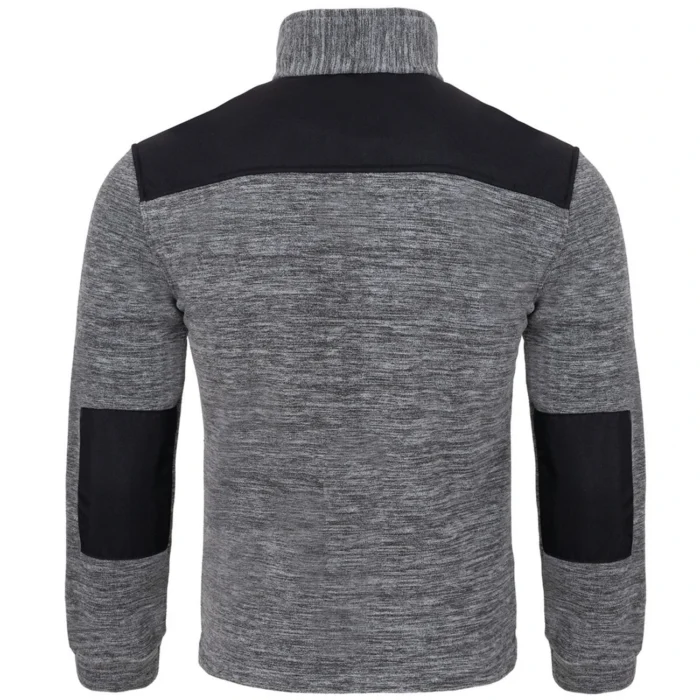 Polar męski JHK FLRA340 Premium szaro-czarny melanż - obrazek 4
