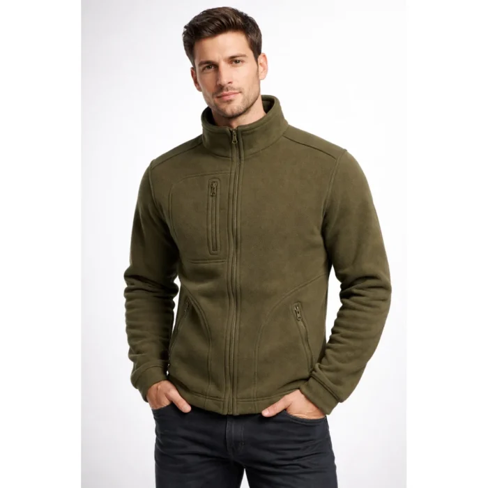 Polar męski JHK FLRA340 Premium khaki - obrazek 2