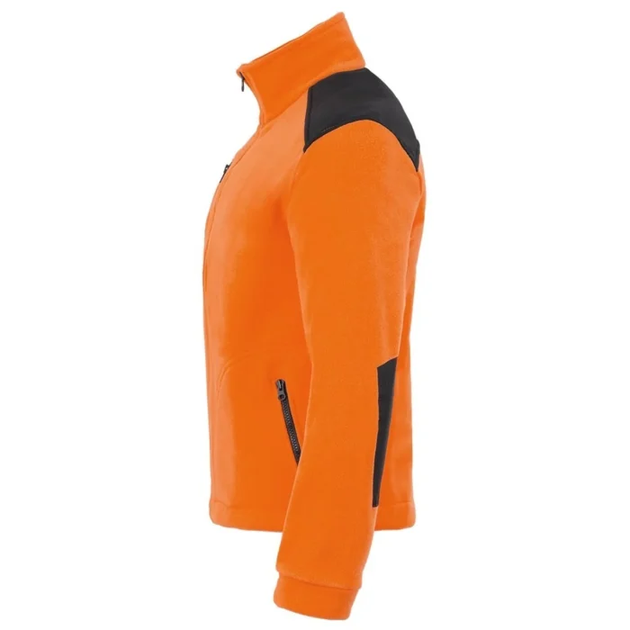 Polar męski JHK FLRA340 Premium pomarańczowo-czarny - obrazek 3