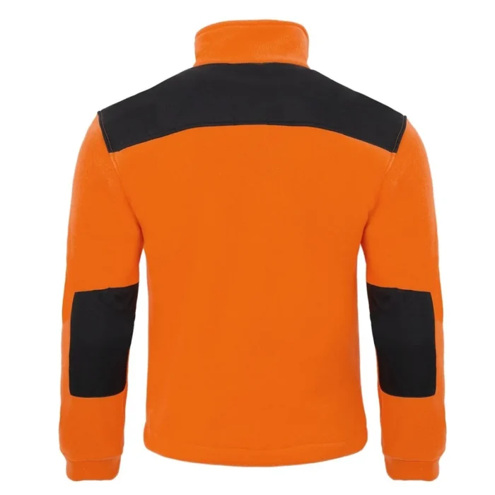 Polar męski JHK FLRA340 Premium pomarańczowo-czarny - obrazek 4