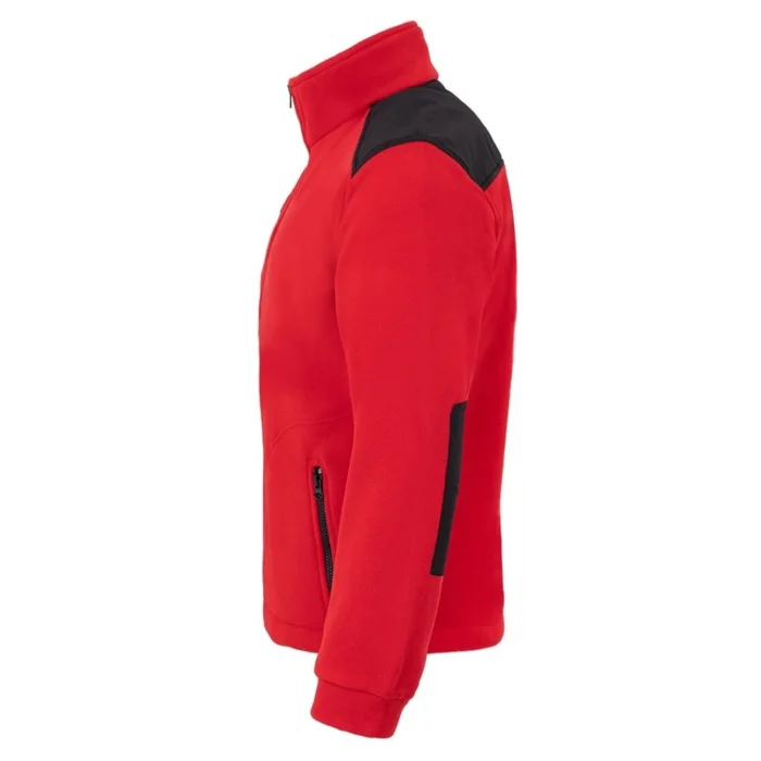 Polar męski JHK FLRA340 Premium czerwono-czarny - obrazek 3