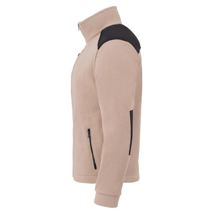 Polar męski JHK FLRA340 Premium piaskowo-czarny - obrazek 3