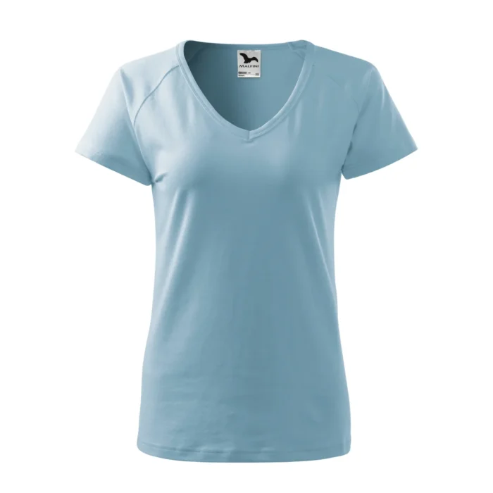 T-shirt damski Malfini Dream 128 błękitny - obrazek 2