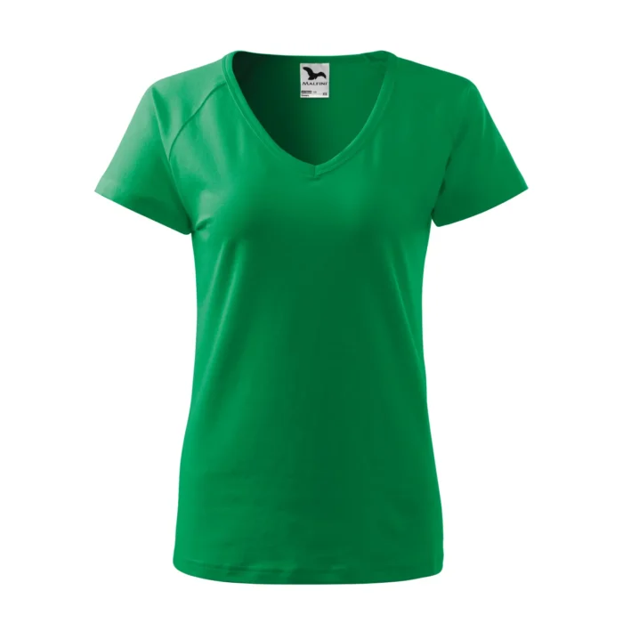 T-shirt damski Malfini Dream 128 zieleń trawy - obrazek 2