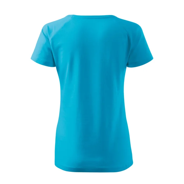 T-shirt damski Malfini Dream 128 turkusowy - obrazek 3