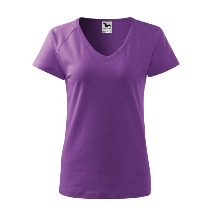 T-shirt damski Malfini Dream 128 fioletowy - obrazek 2