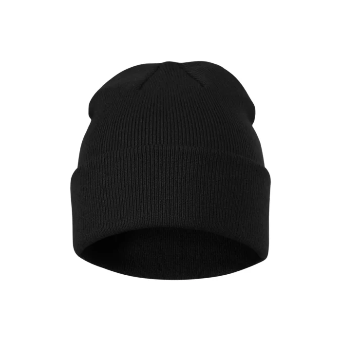 Czapka zimowa unisex Malfini Beanie 315 czarna - obrazek 2
