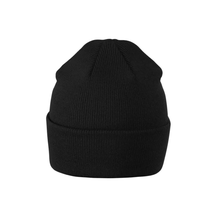 Czapka zimowa unisex Malfini Beanie 315 czarna - obrazek 3