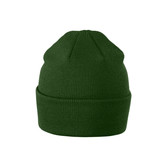 Czapka zimowa unisex Malfini Beanie 315 zieleń butelkowa - obrazek 3