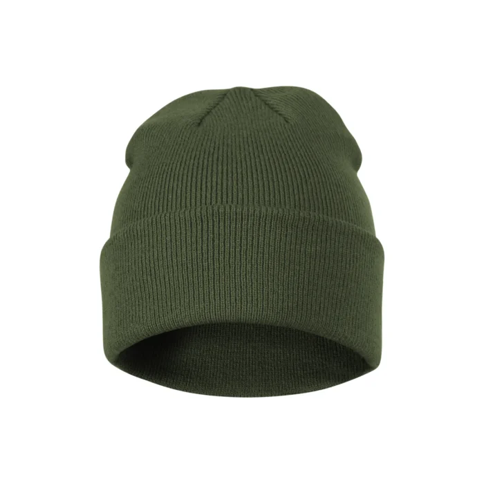 Czapka zimowa unisex Malfini Beanie 315 khaki - obrazek 2